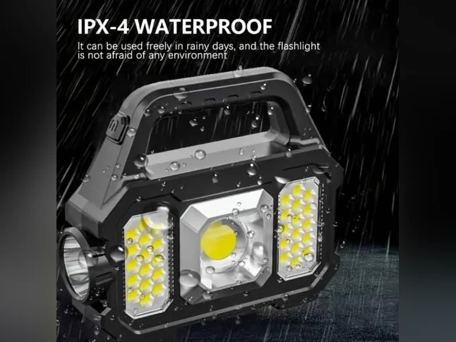 Lumière lampe lanterne solaire secours DEL batterie LED lantern solar emergency camping lamp light thumbnail 3