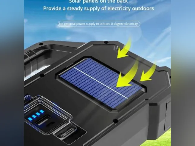 Lumière lampe lanterne solaire secours DEL batterie LED lantern solar emergency camping lamp light thumbnail 5