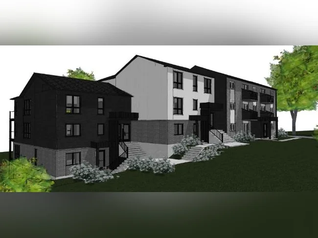 4 1/2 + espace bureau/détente à louer à Bromont thumbnail 2