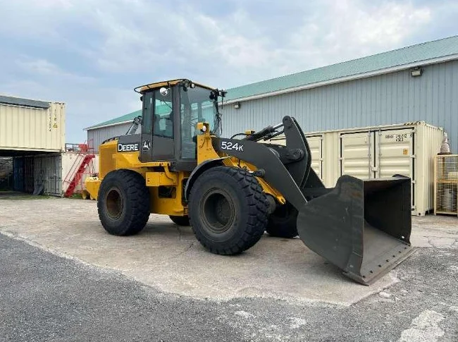 2012 Wheel Loader John Deere 524K Diesel Chargeuse JD 524 thumbnail 2