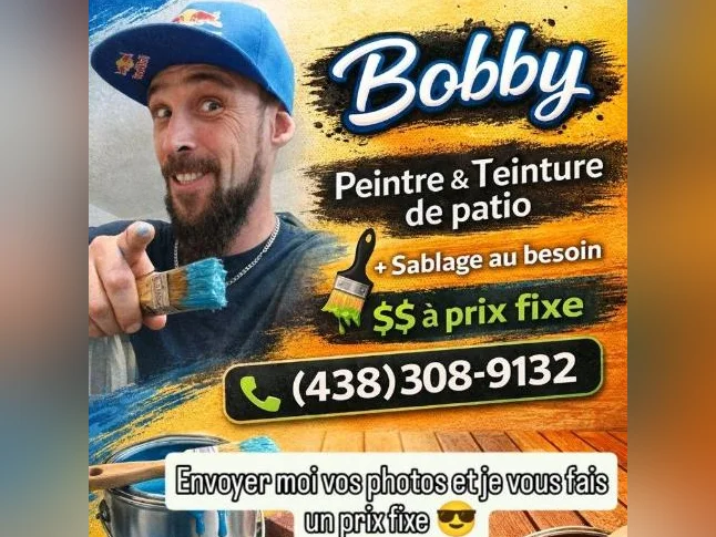 teinture et SABLAGE a prix fixe avec photos