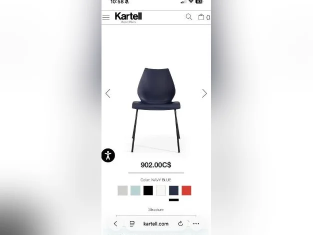 Table et chaises Kartell thumbnail 3
