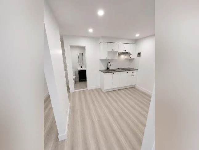 3½ rénové à louer (+bureau),fully renovated for rent (+den), NDG thumbnail 6