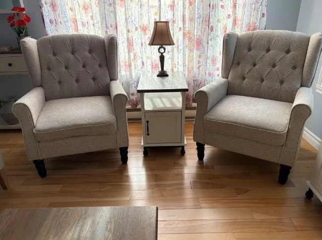 Fauteuil bergère moderne (NEUF) thumbnail 2