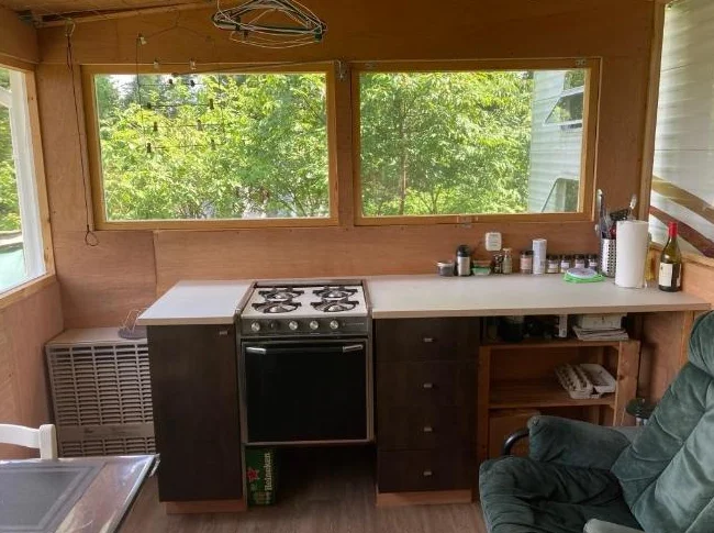 Cuisinière au propane