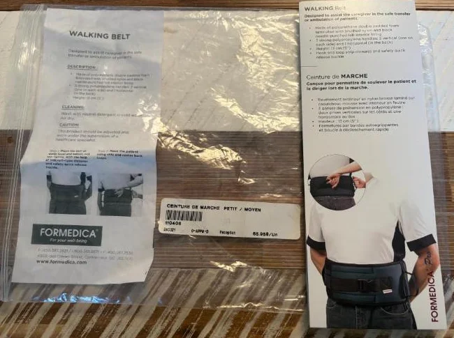 Ceinture de soutien à la marche