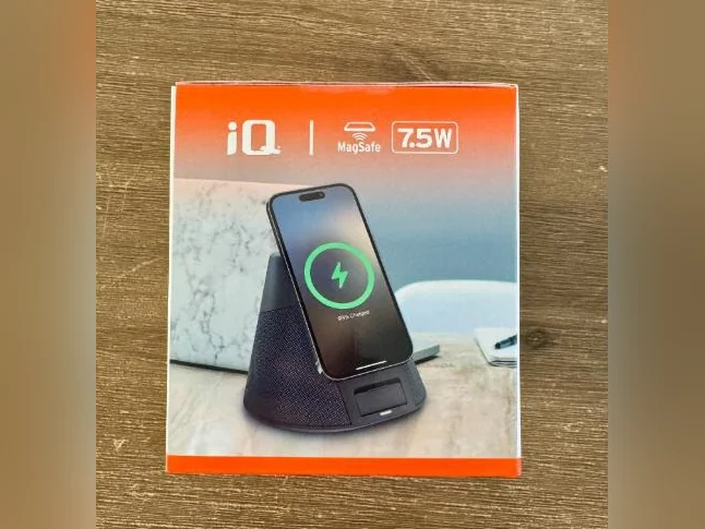 Haut-parleur Bluetooth/ chargeur sans fil MagSafe NEUF, pour iPhone et Android thumbnail 3