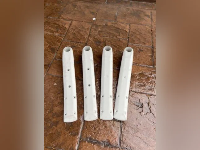 Pool railing handle