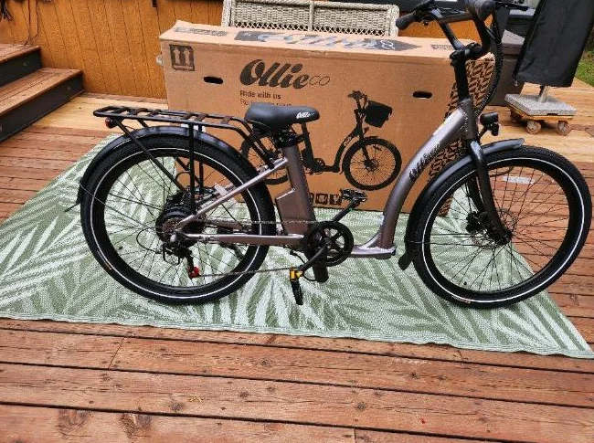 vélo de ville électrique Ollie 900$ thumbnail 10