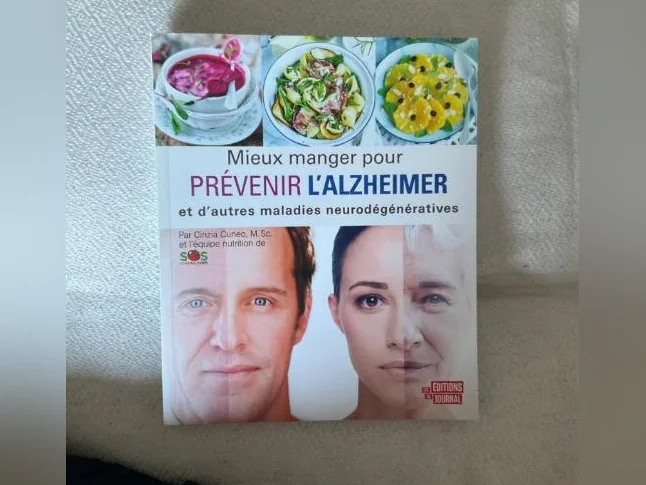 Livre: Mieux manger pour prévenir l'alzheimer