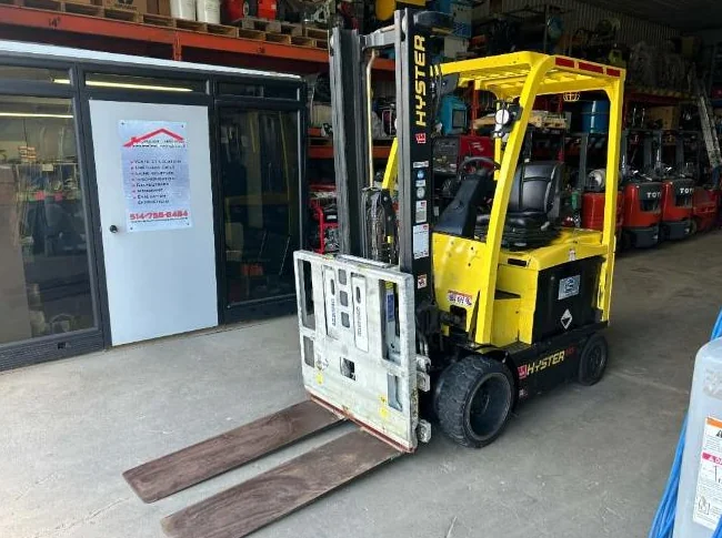 2020 Chariot élévateur Hyster E50XN Lift 48V Cascade attachment Battery Forklift thumbnail 3
