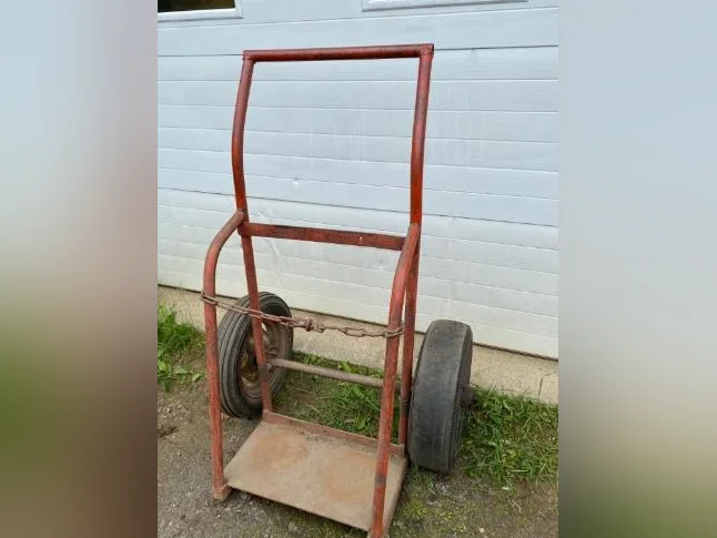 Chariot pour oxygène , acétylène , propane thumbnail 2