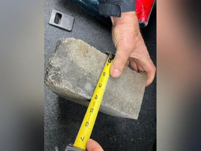 Recherche Pierres pour muret "Old forge biseauté gris charchoal dimensions
