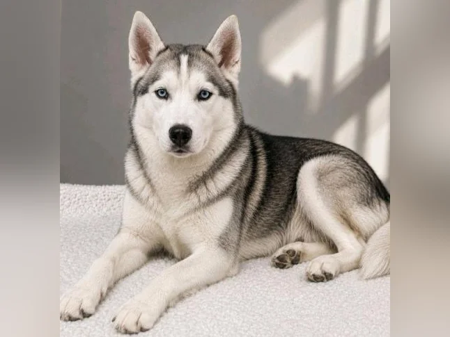 femelle husky sibérien