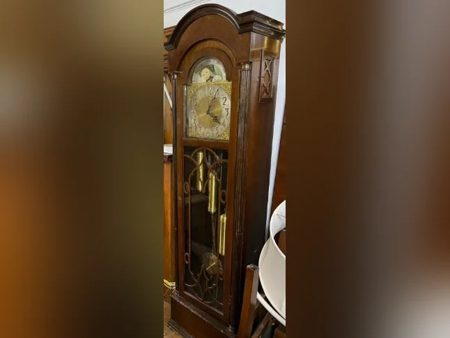 Très ancienne horloge grand Père thumbnail 10