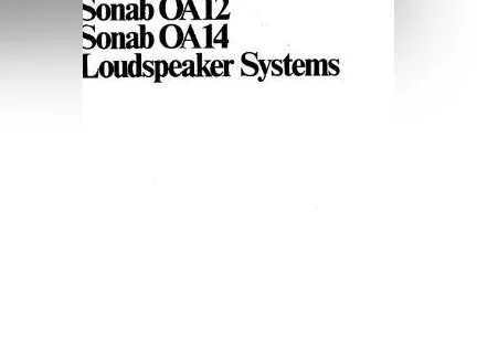 Haut-parleurs SONAB 0A-12 thumbnail 8
