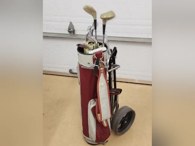 Sacs de golf gaucher pour dame avec chariot