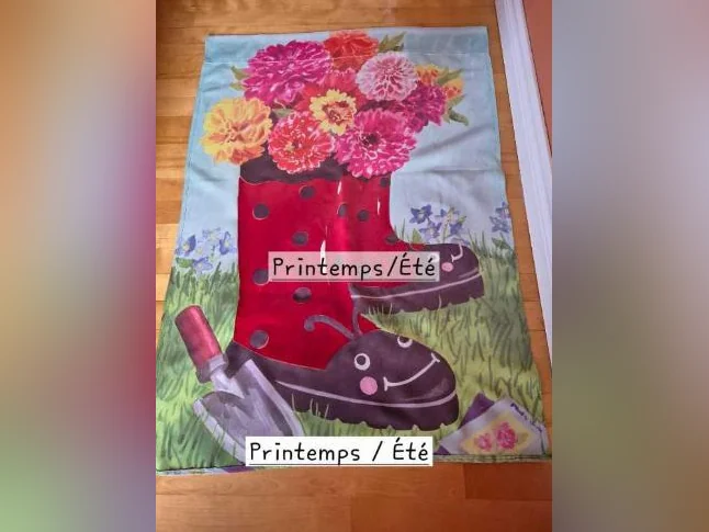 2 Drapeaux de Jardin  ...