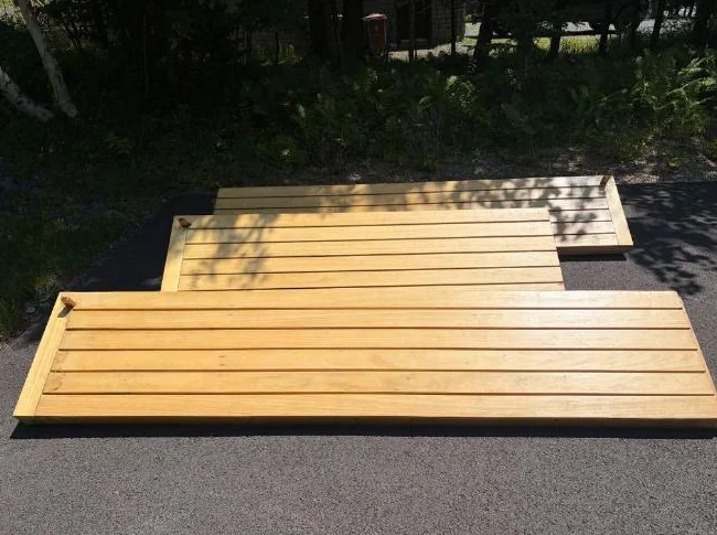 Lot de cèdre blanc pour construction de sauna thumbnail 3