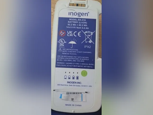 concentrateur d'oxygène portatif thumbnail 2