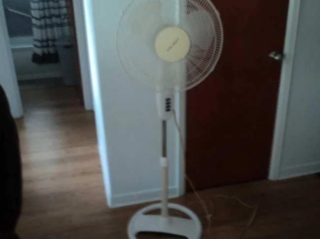 Ventilateur sur pied, 3 vitesse