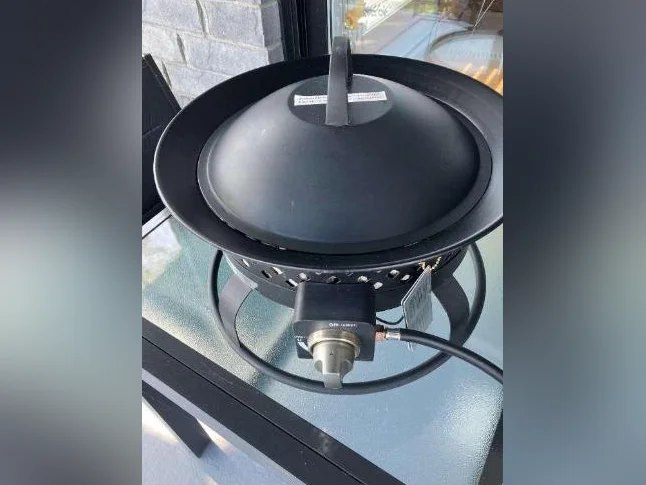 Foyer d'extérieur portatif au gaz propane thumbnail 2