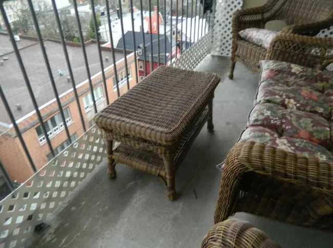 ENSEMBLE DE FAUTEUIL EN ROTIN SYNTHÉTIQUE DURABLE POUR LA PLUIE, IDÉAL POUR PATIO OU TERRASSE thumbnail 3