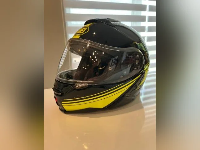 NEUF- Casque de moto modulaire Neotec II de Shoei grandeur Small