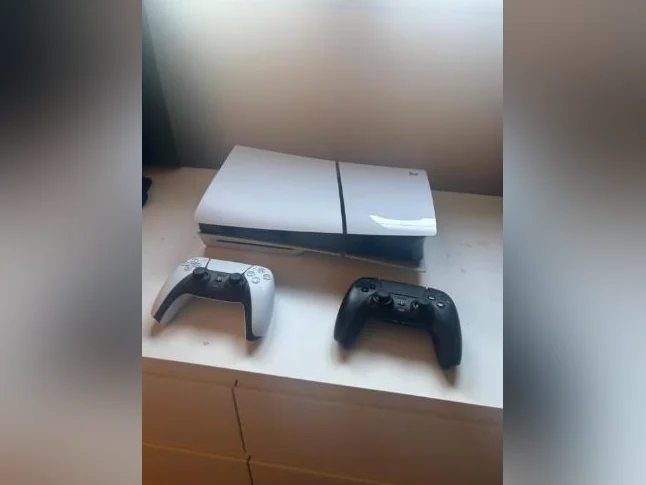 Ps5 console + 2 controllers , like brand new