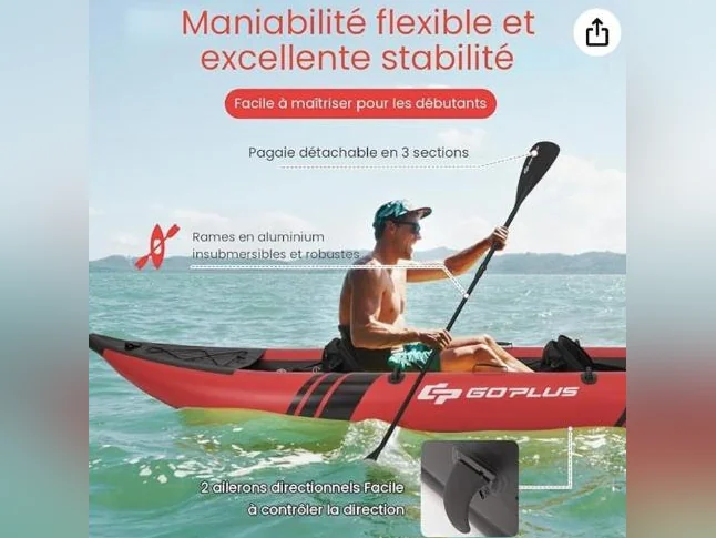 2 KAYAKS GONFLABLES / 2 INFLATABLE KAYAKS thumbnail 3