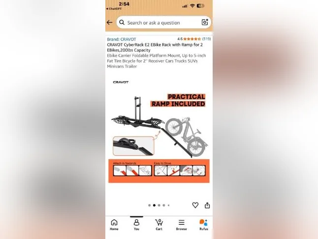 New Cravo E2 bike rack bicycle support thumbnail 9