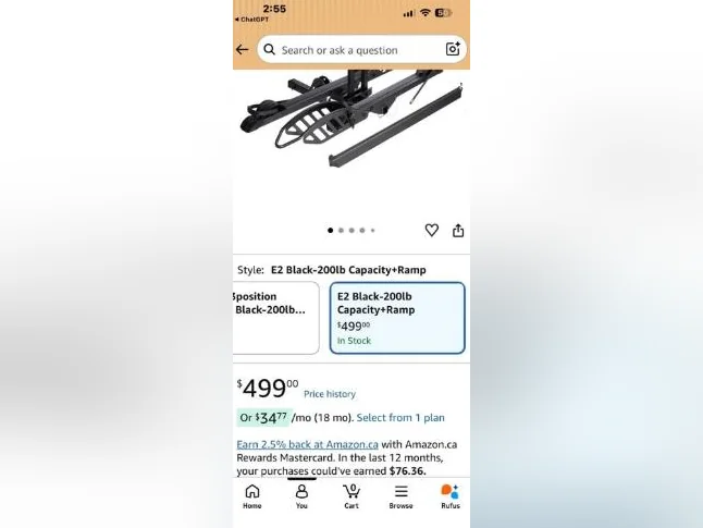 New Cravo E2 bike rack bicycle support thumbnail 3