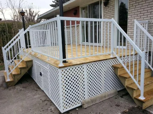 Patio, Clôture, Balcon: sabler, teindre, réparer.. thumbnail 2