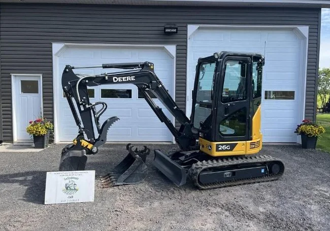 Excavatrice comme neuve ! JOHN DEERE 26G 2022 thumbnail 2