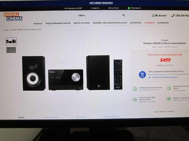 Mini-chaine Hi-Fi compact et polyvalent thumbnail 3