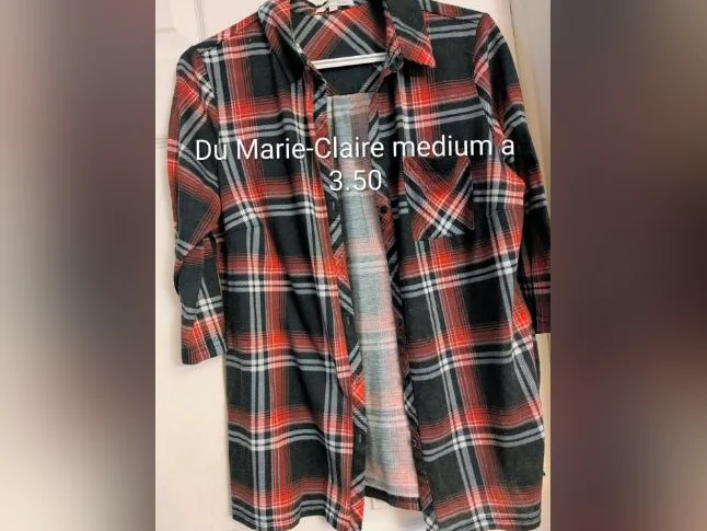 GILET, BLOUSE, CAMISOLE, DE FEMME ET HOMME