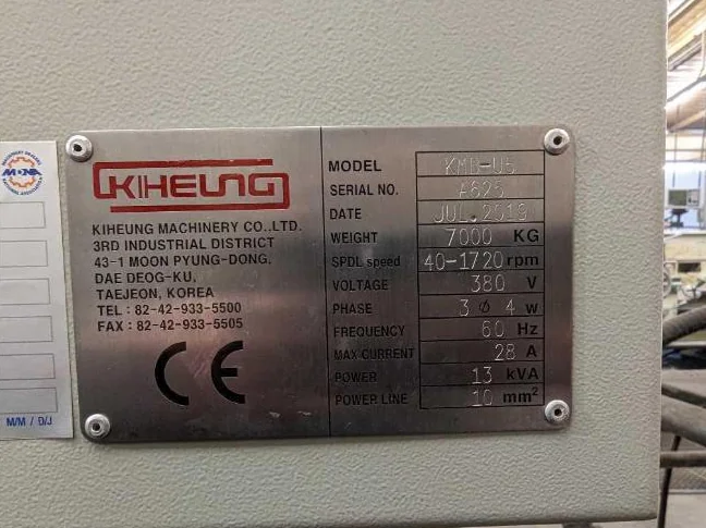 Fraiseuse Kiheung Machinery thumbnail 4