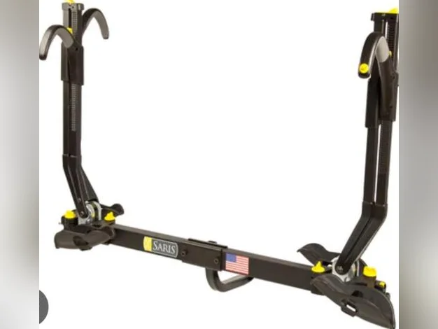 Rack a velo double deluxe pour attelage d'auto de marque saris thumbnail 3