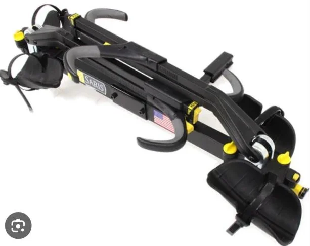 Rack a velo double deluxe pour attelage d'auto de marque saris thumbnail 2