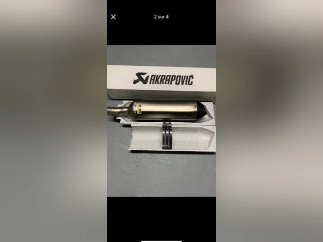 Pipe akrapovic pour ktm 690 thumbnail 2