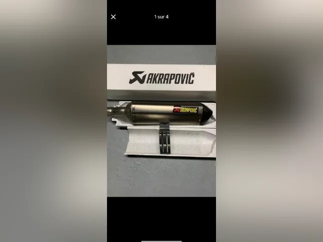 Pipe akrapovic pour ktm 690