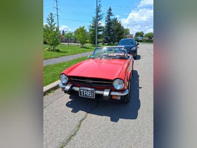 Triumph TR6 1975 avec Overdrive thumbnail 2