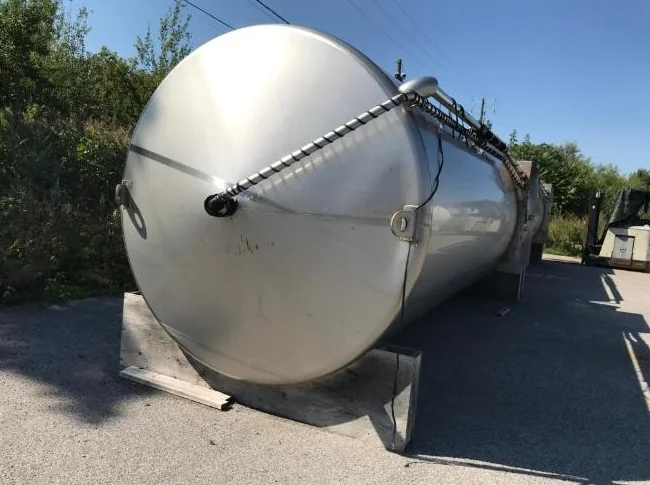 Réservoir 20,000litre alimentaire