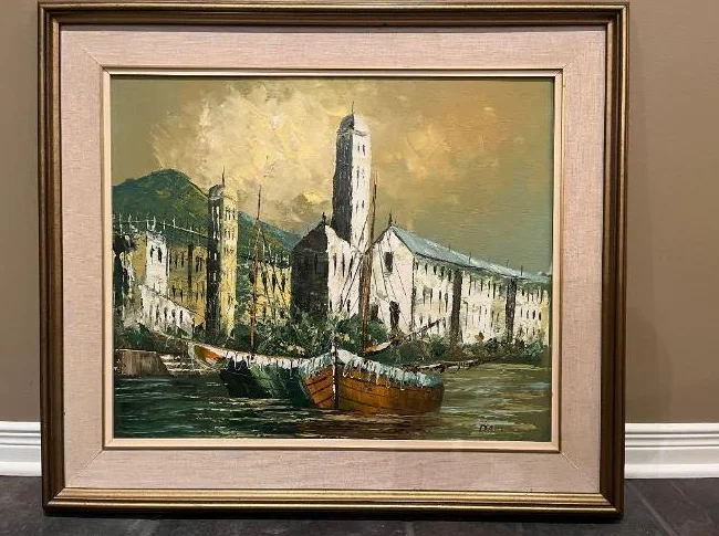 Tableau encadré /Framed painting