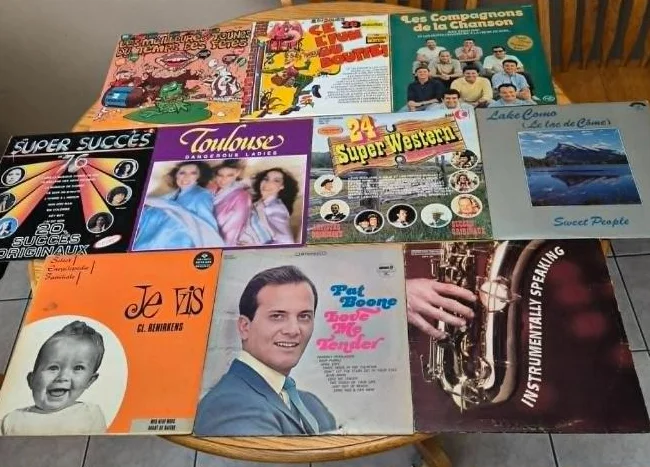 collection personnel denviron100 vinyles des annees 1960,70,80 en bonne condition thumbnail 6