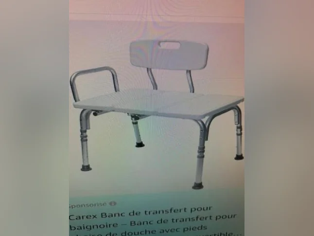 Siège de douche ou baignoire