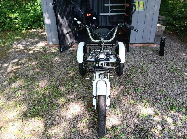 Tricycle électrique à vendre pratiquement neuf 62 km au compteur thumbnail 5