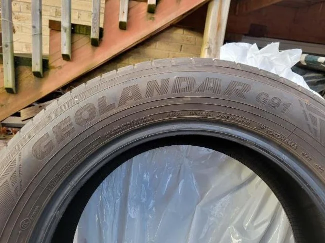 3x pneus Yokohama Geolandar G91 – 225/60R17 99H