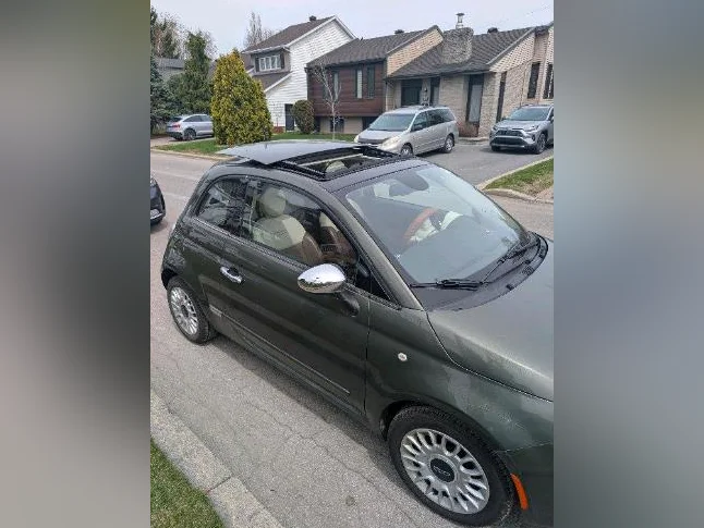 🌿🚗 FIAT 500 SPORT 2015 MANUELLE — “OLIVES” 🚗🌿
