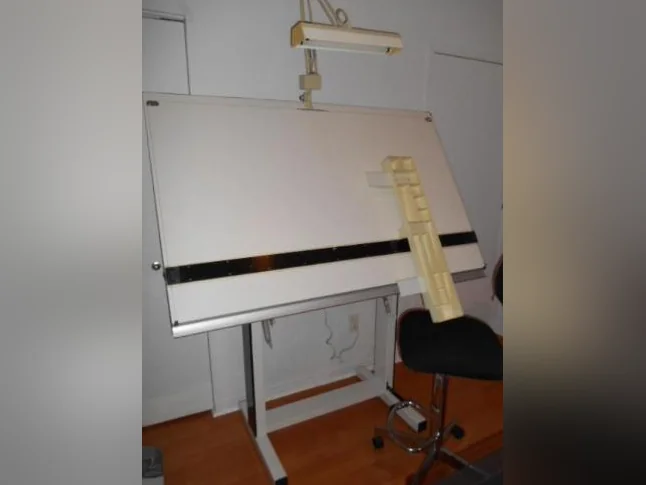 Table à dessin ajustable pour Architecture Technica fabriqué en Italie thumbnail 2